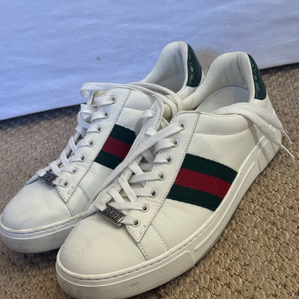Gucci Ace sneaker with Web. Size 38. Retail $950